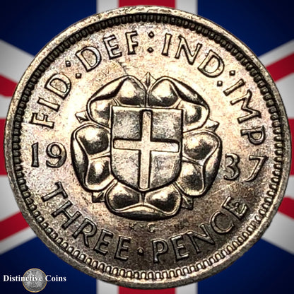 Great Britain 1937 Three Pence GB2296
