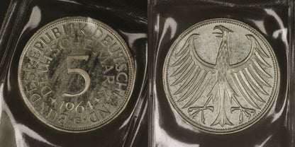 Germany 1964 G 8 Piece Proof Set only 600 Piece