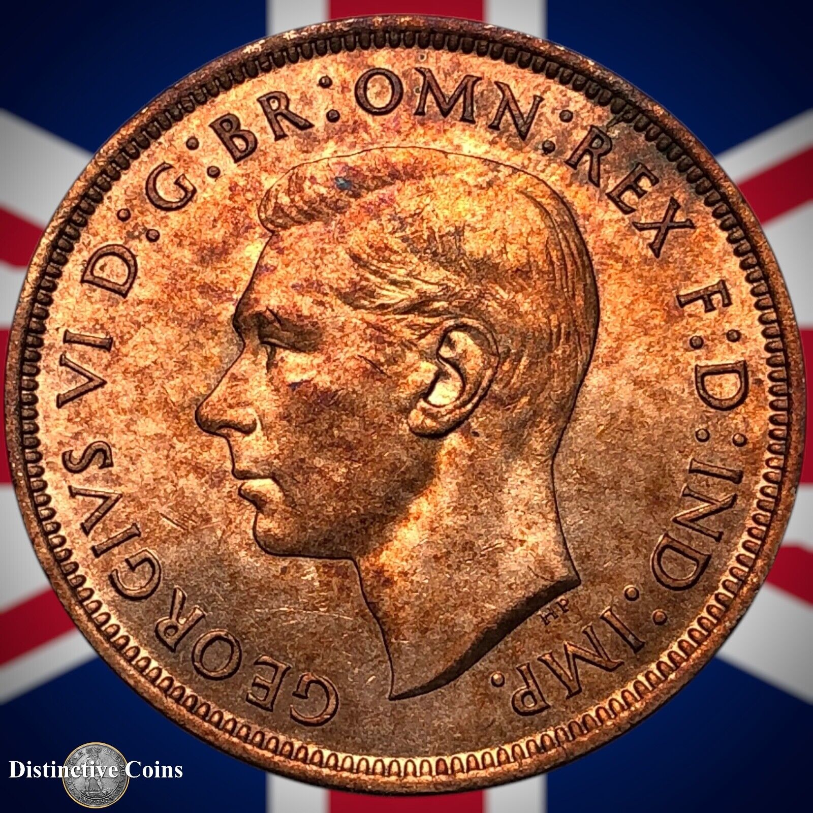 Great Britain 1938 Penny 1d GB7213