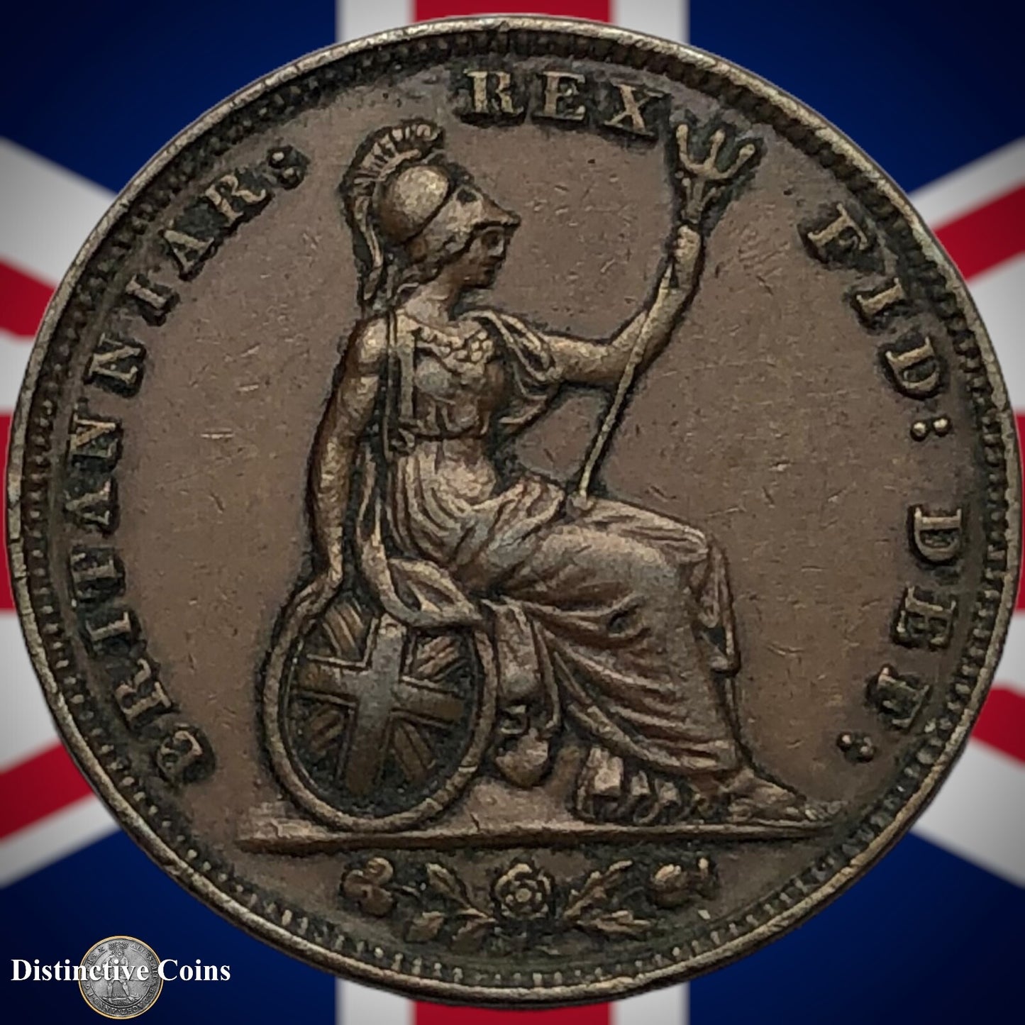 Great Britain 1831 Farthing 1/4d GB3356