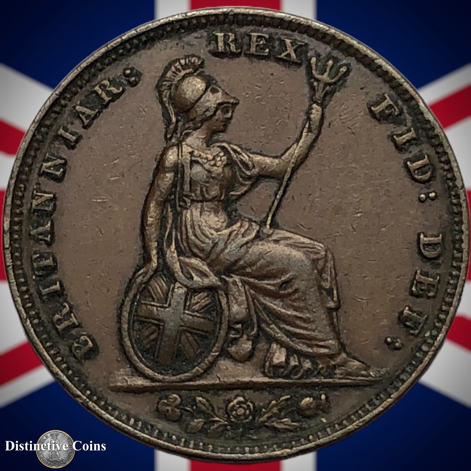 Great Britain 1831 Farthing 1/4d GB3356