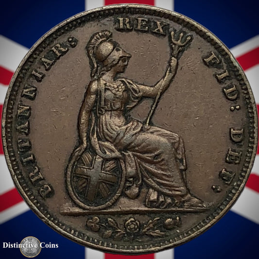 Great Britain 1831 Farthing 1/4d GB3356