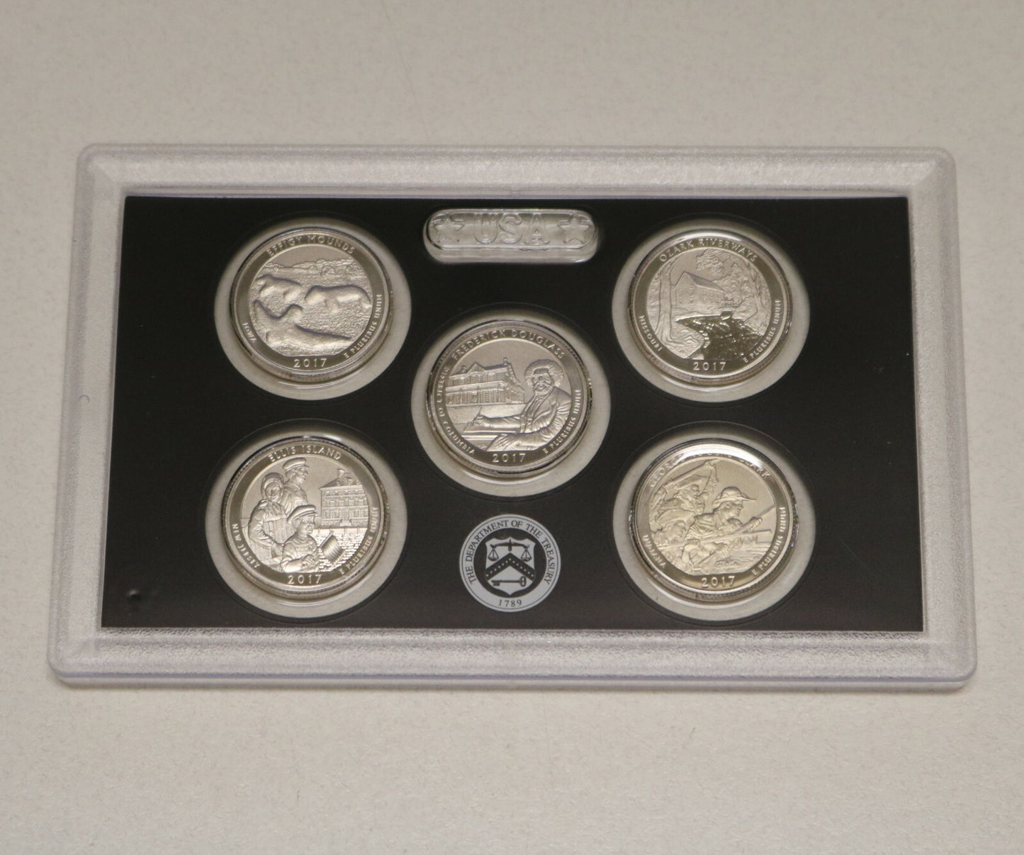 US 2017 225th Anniversary Enhanced Uncirculated Coin Set  B295