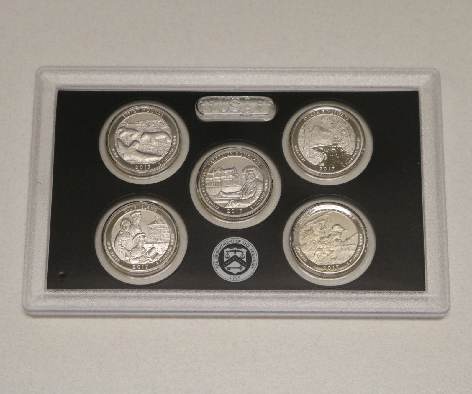 US 2017 225th Anniversary Enhanced Uncirculated Coin Set  B295