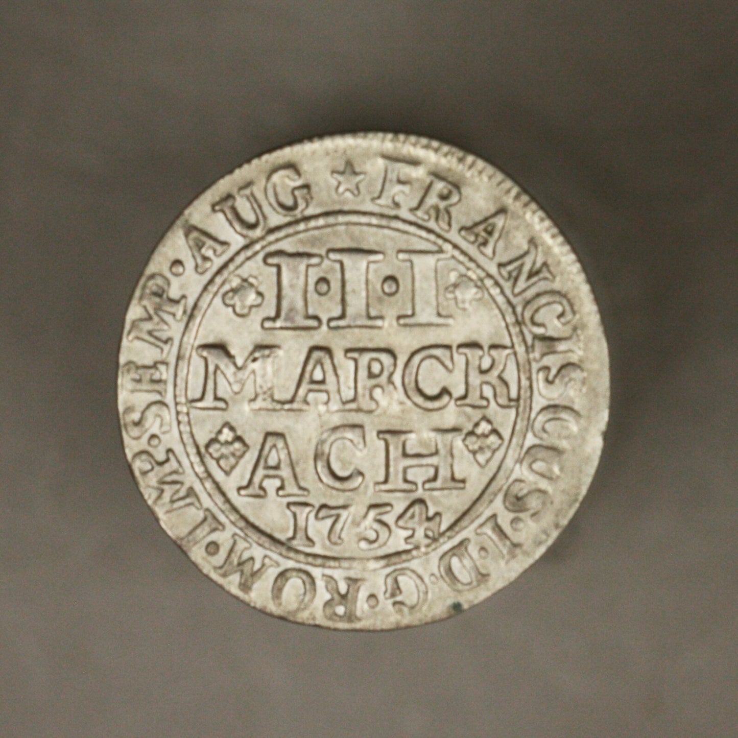 German State Aachen 1754 3 Marck