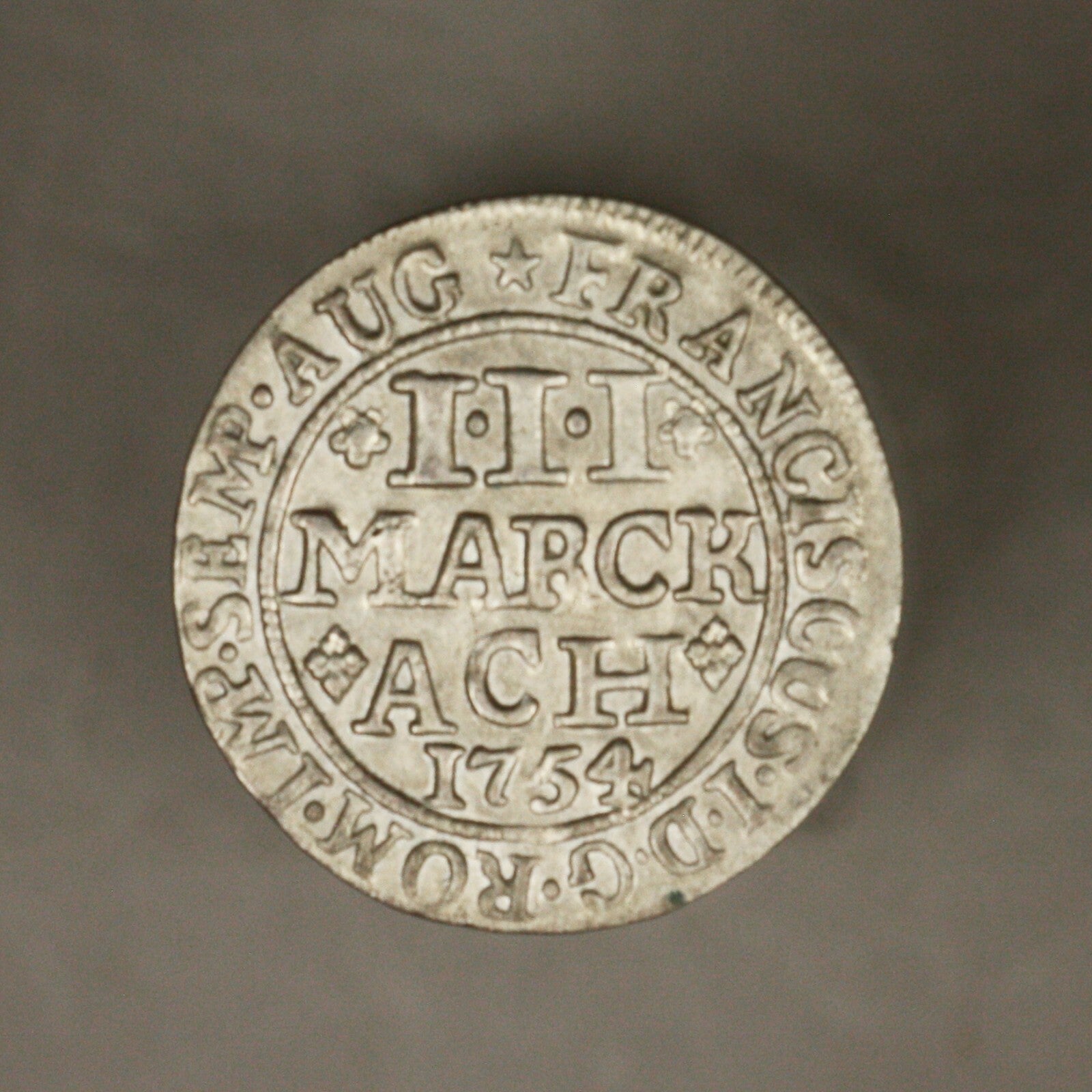 German State Aachen 1754 3 Marck