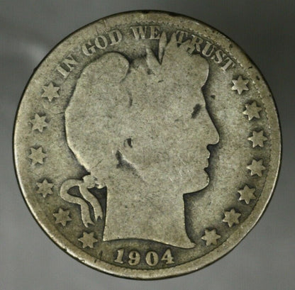 US 1904 O Barber Half Dollar  A2934