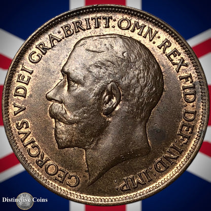 Great Britain 1913 Penny 1d GB6814