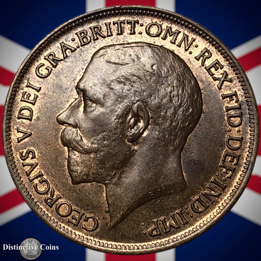 Great Britain 1913 Penny 1d GB6814