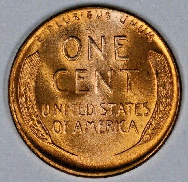 US 1957 D Lincoln Wheat Penny  A2863