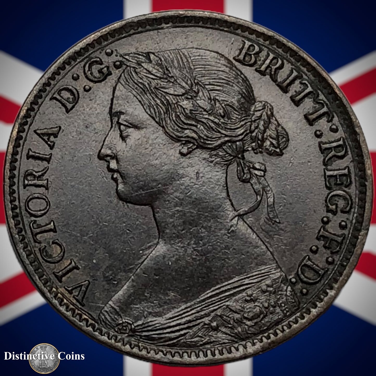 Great Britain 1865/2 Farthing 1/4d GB3550