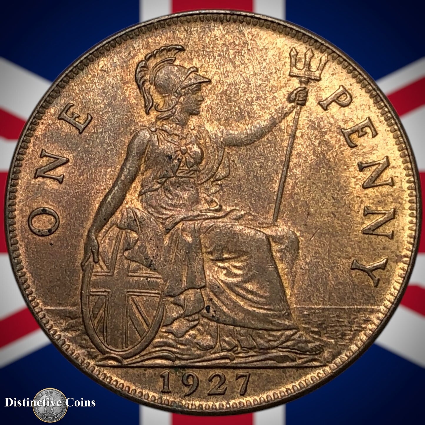 Great Britain 1927 Penny 1d GB7071