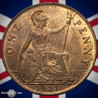Great Britain 1927 Penny 1d GB7071