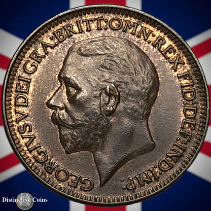 Great Britain 1928 Farthing 1/4d GB4860