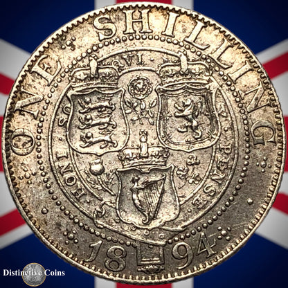 Great Britain 1894 British One Shilling GB0627