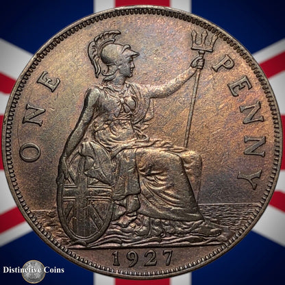 Great Britain 1927 Penny 1d GB7043