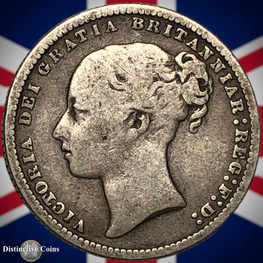 Great Britain 1875 British One Shilling GB0361