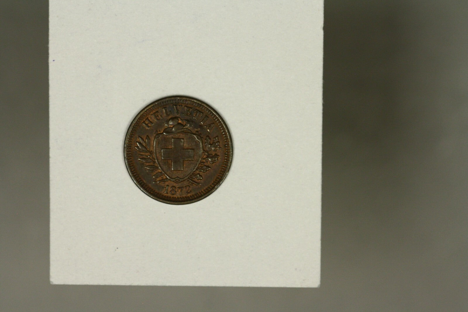 Switzerland  Rappen 1872  AU  A939