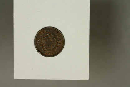 Switzerland  Rappen 1872  AU  A939
