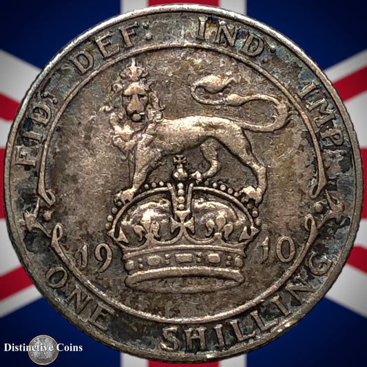Great Britain 1910 British One Shilling GB0875