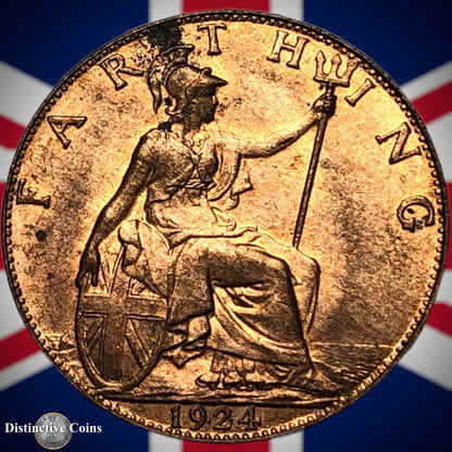 Great Britain 1924 Farthing 1/4d GB4788