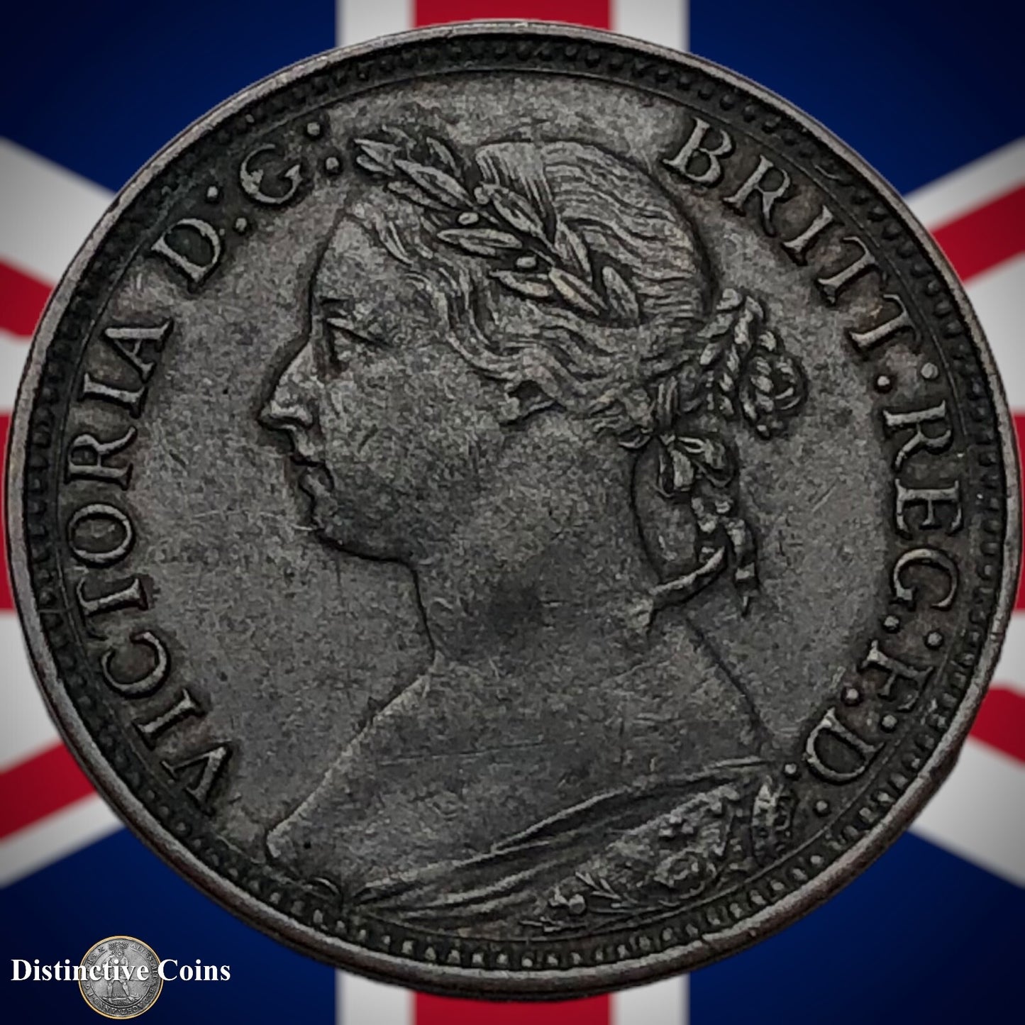 Great Britain 1882 H Farthing 1/4d GB4043