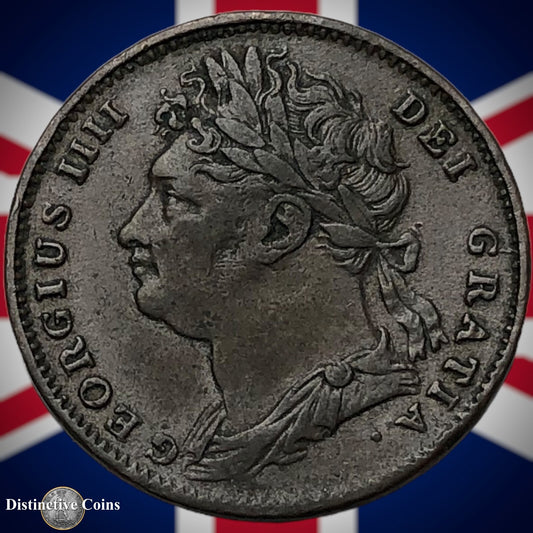 Great Britain 1823 Farthing 1/4d GB3270