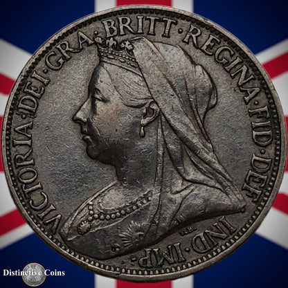 Great Britain 1899 Farthing 1/4d GB4461