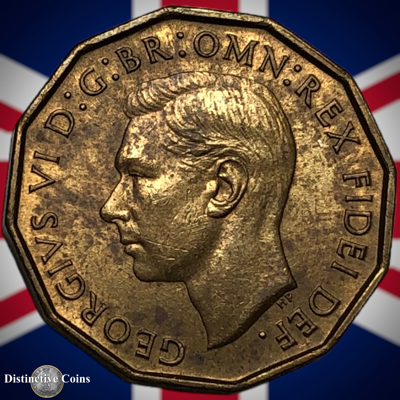 Great Britain 1950 Three Pence GB2490