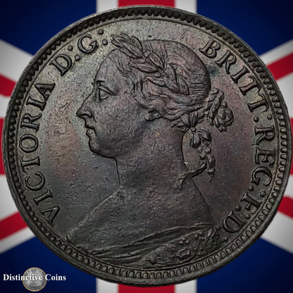 Great Britain 1886 Farthing 1/4d GB4236