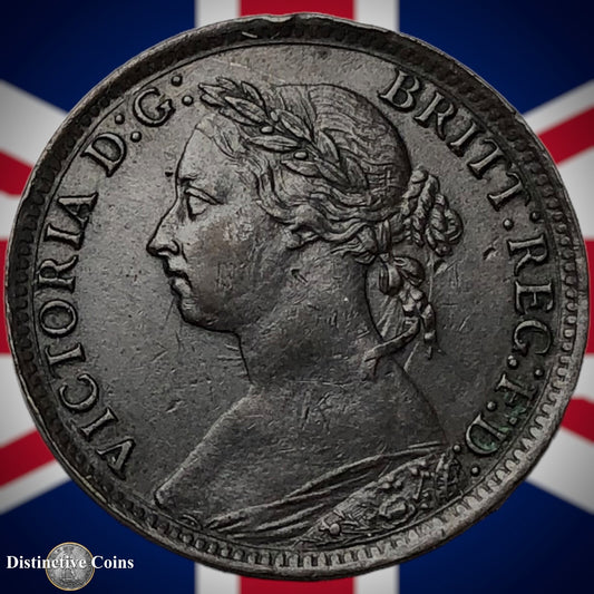 Great Britain 1884 Farthing 1/4d GB4107