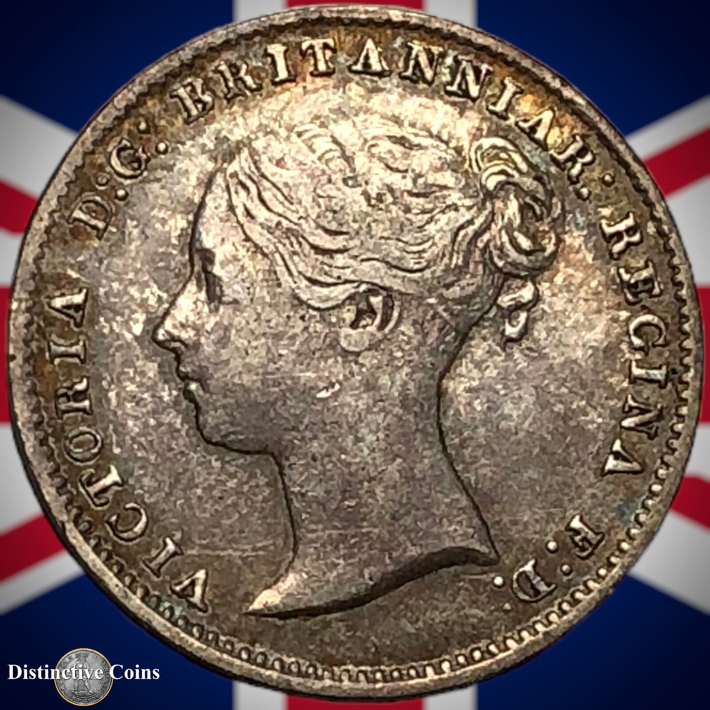 Great Britain 1866 Three Pence GB1841