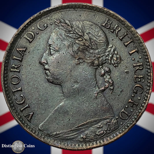 Great Britain 1884 Farthing 1/4d GB4102