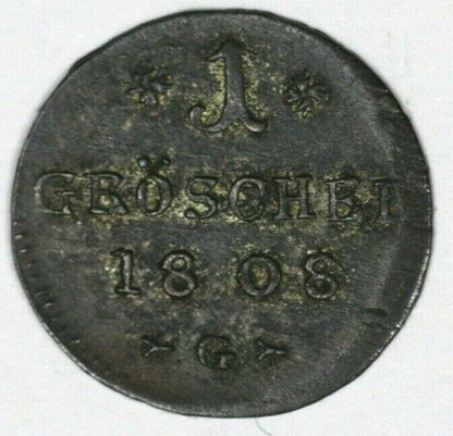 Silesia 1808 G Groschel XF   A2720