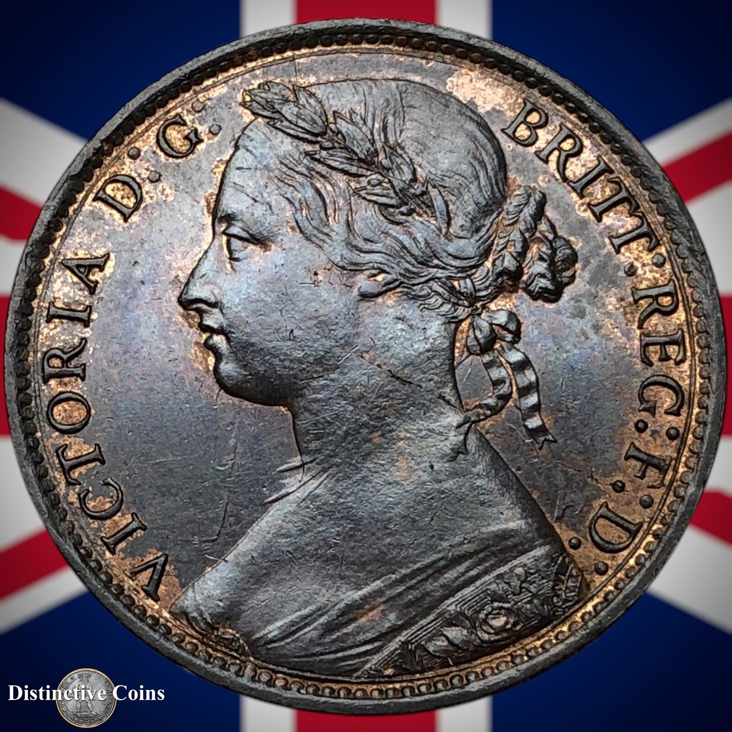 Great Britain 1877 Penny 1d GB6402