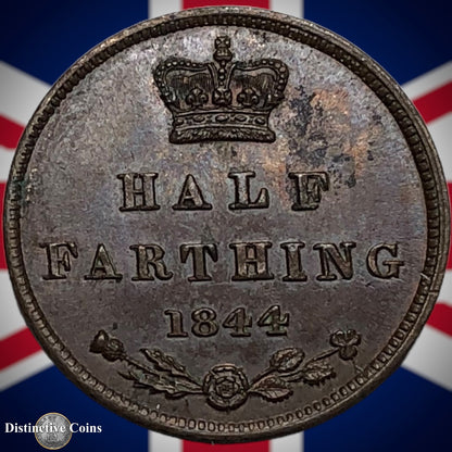 Great Britain 1844 Half Farthing 1/2 Penny GB3134