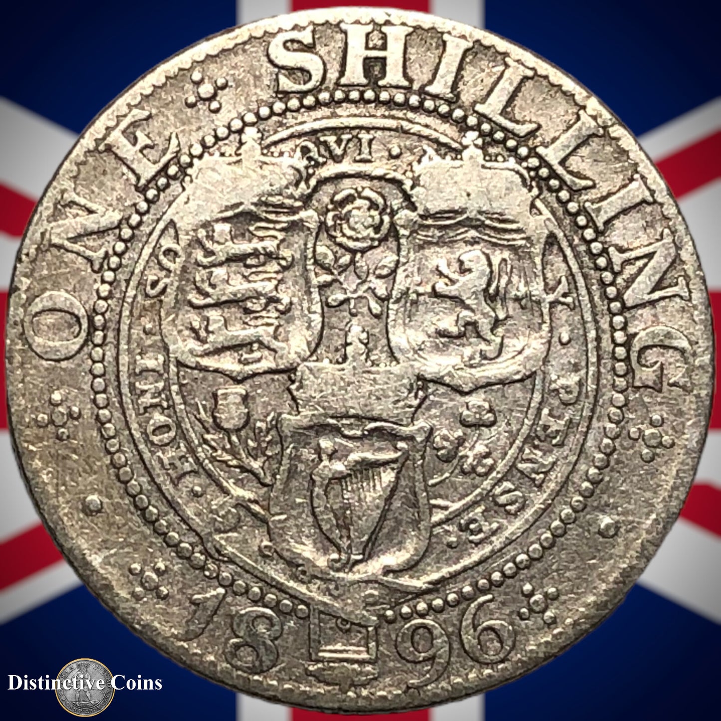 Great Britain 1896 British One Shilling GB0649