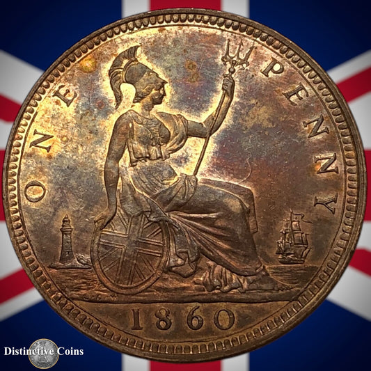 Great Britain 1860 Penny 1d GB6163