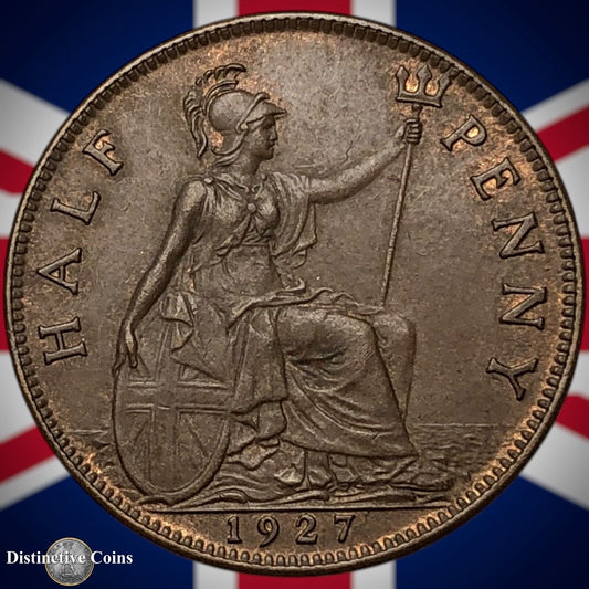 Great Britain 1927 Half Penny 1/2d GB5932