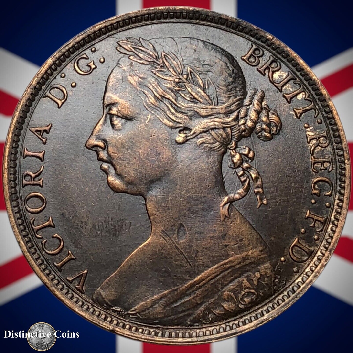 Great Britain 1890 Penny 1d GB6520