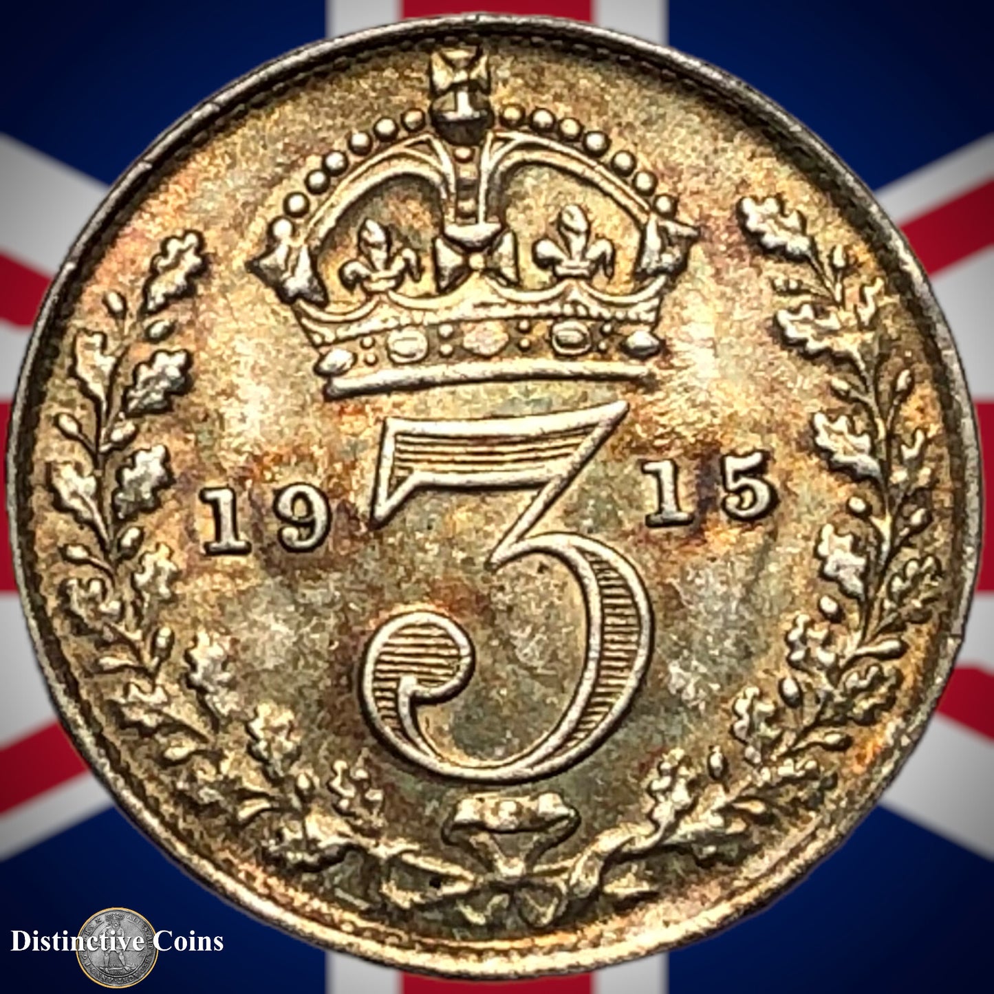 Great Britain 1915 Three Pence GB2163