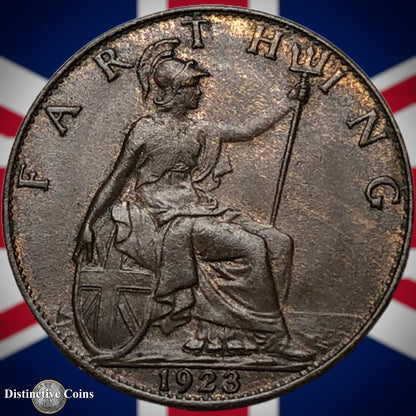 Great Britain 1923 Farthing 1/4d GB4777
