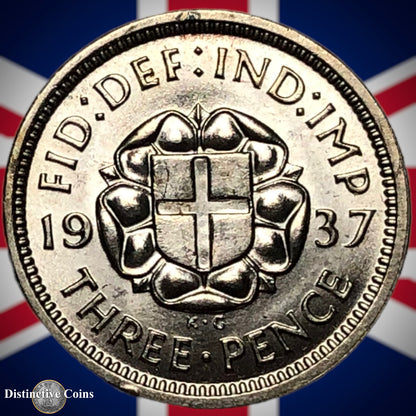 Great Britain 1937 Three Pence GB2293