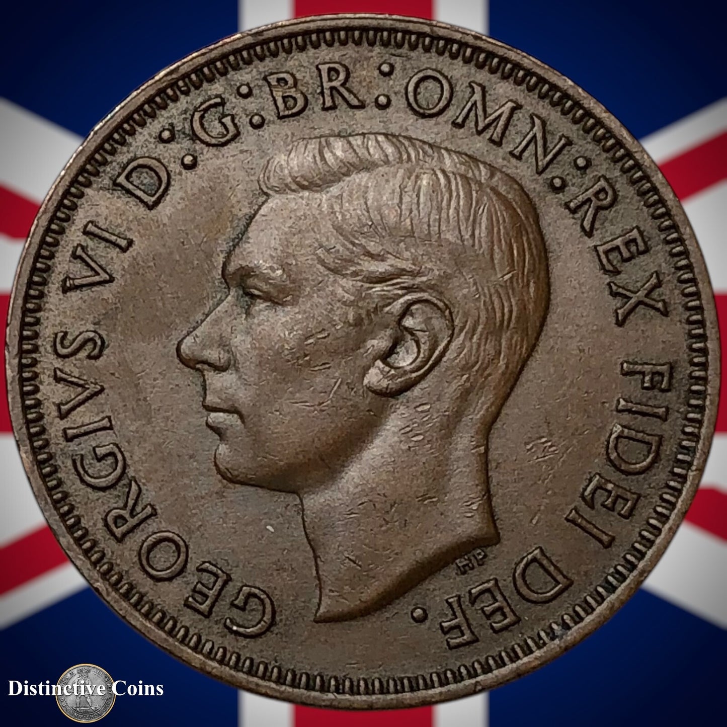 Great Britain 1951 Half Penny 1/2d GB6074