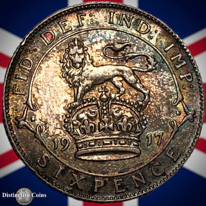 Great Britain 1917 Six Pence GB1609