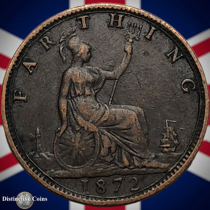 Great Britain 1872 Farthing 1/4d GB3656