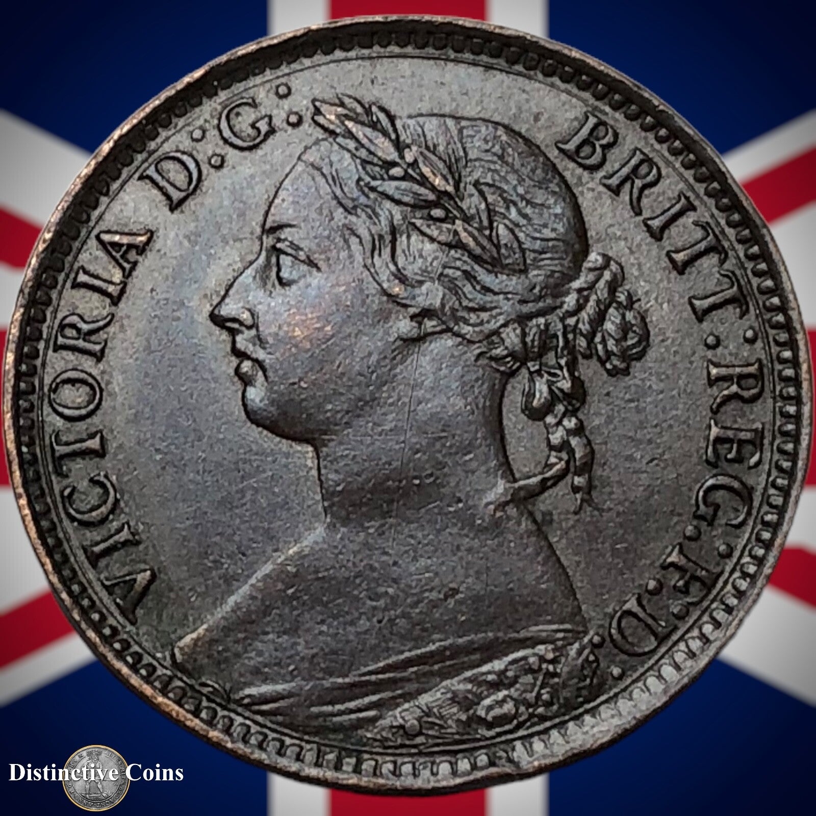 Great Britain 1894 Farthing 1/4d GB4376