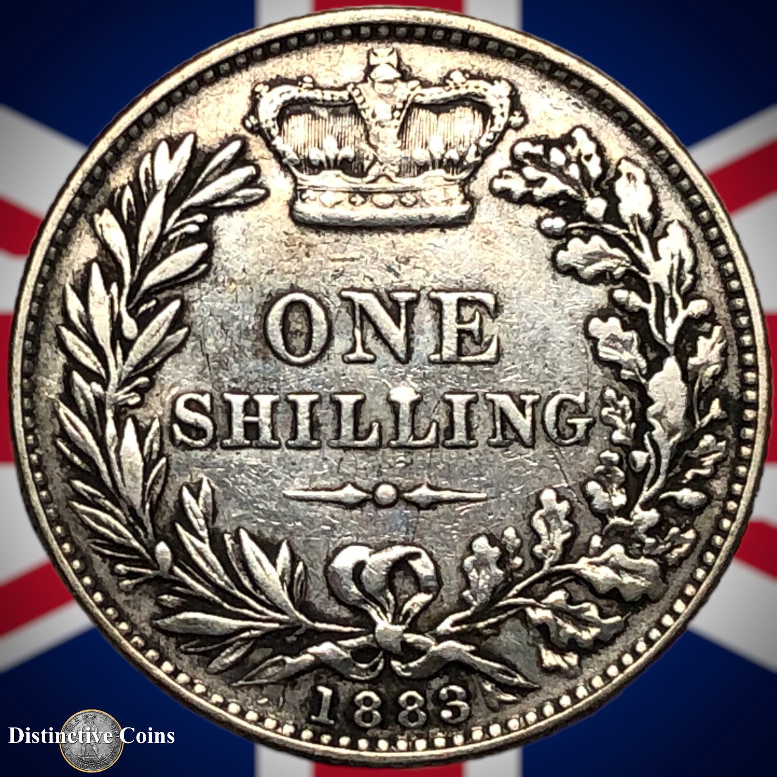 Great Britain 1883 British One Shilling GB0425