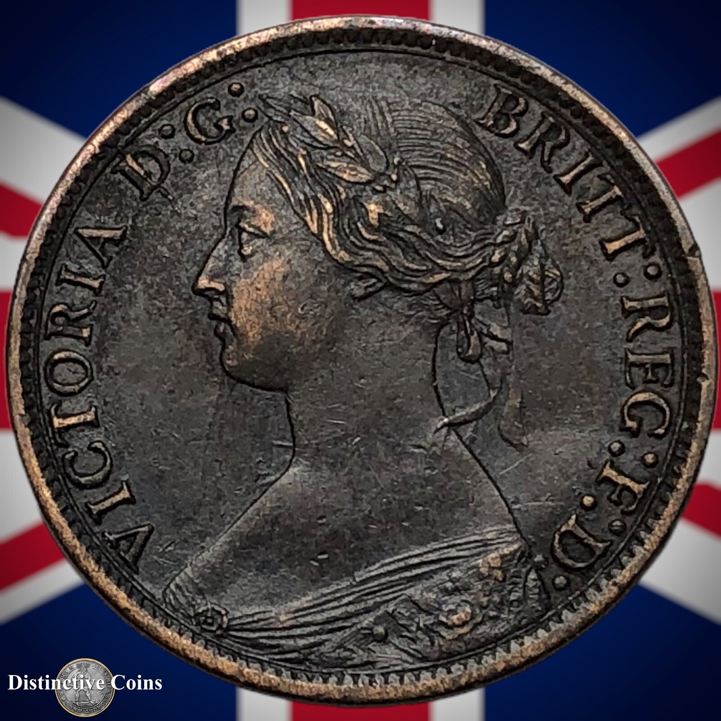 Great Britain 1866 Farthing 1/4d GB3587