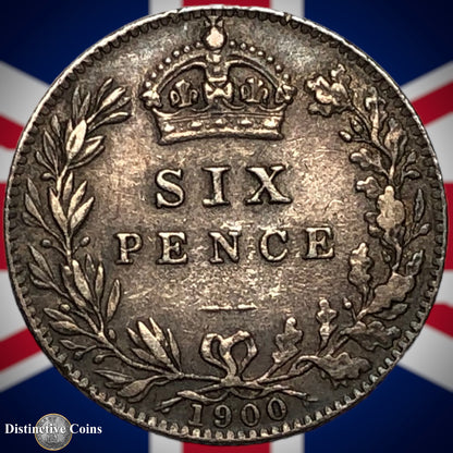 Great Britain 1900 Six Pence GB1474